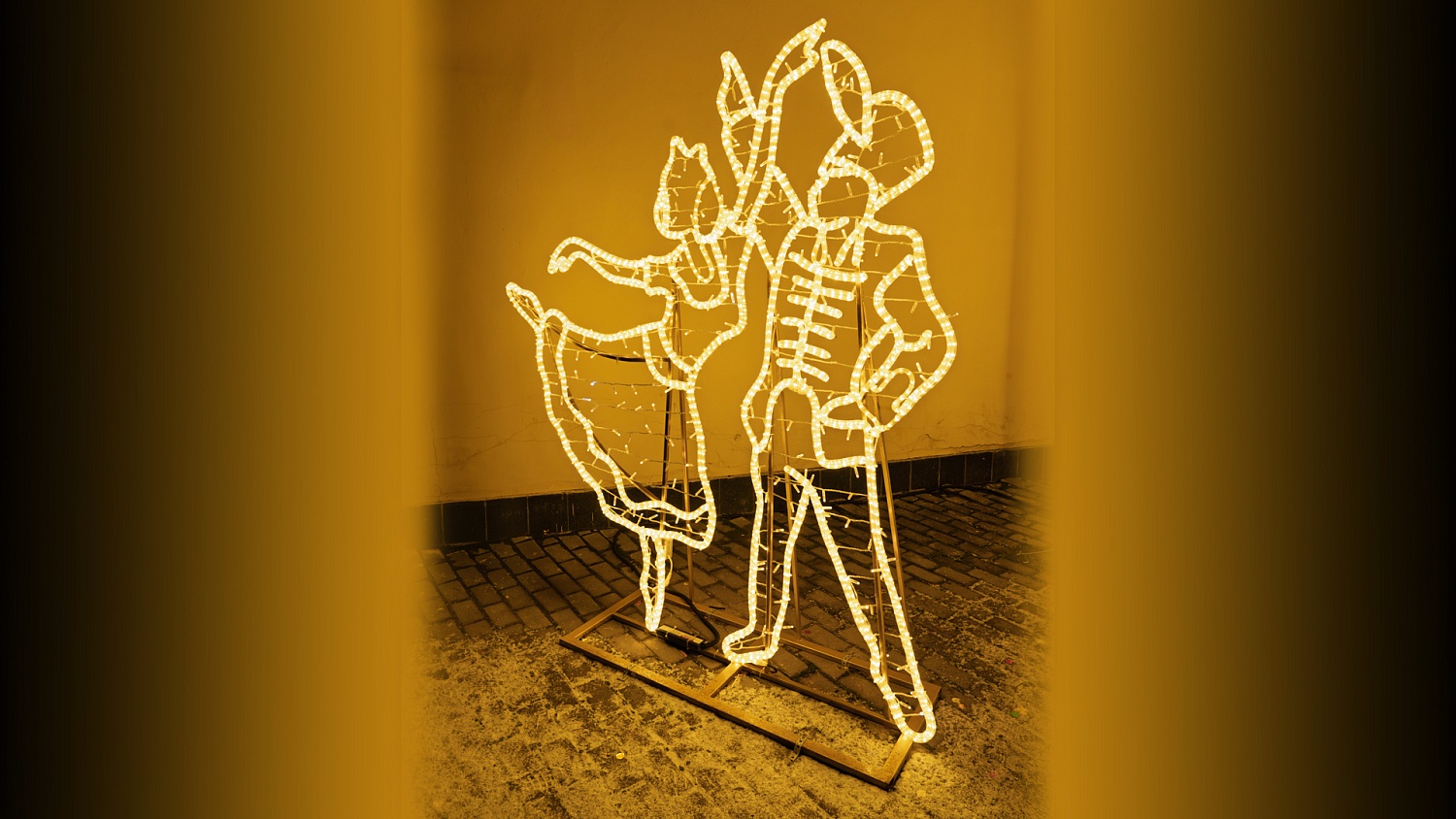 Дубна, светодиодные фигуры и конструкции